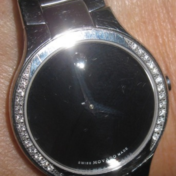 MOVADO SERIO DIAMOND ACCENTUATED WATCH 26mm main image 6